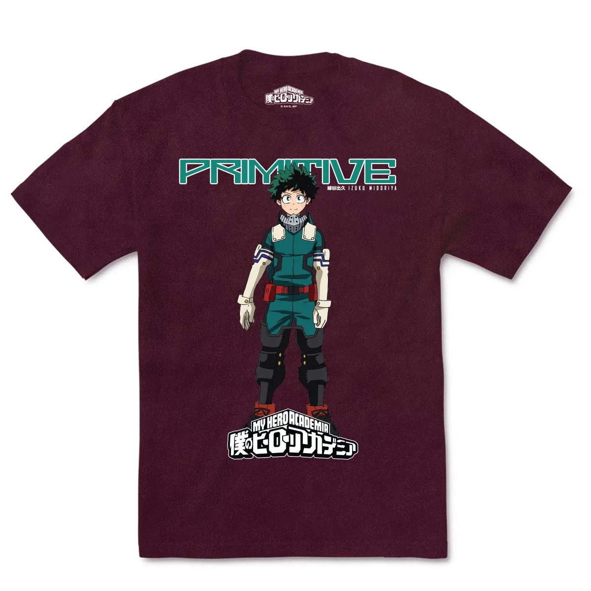 IZUKU MIDORIYA WASHED TEE sold by Primitive product image thumbnail 2