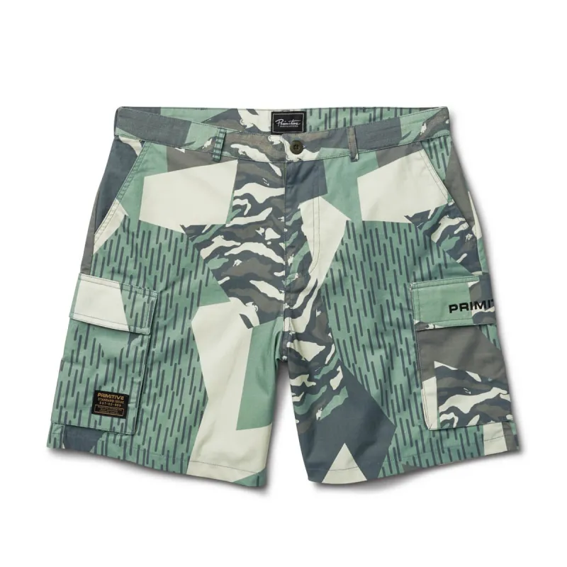 MULTICAMO CARGO SHORT sold by Primitive