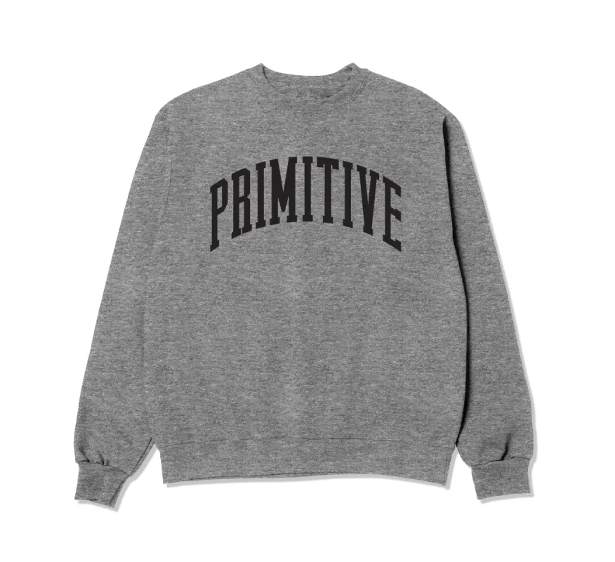 COLLEGIATE ARCH CREWNECK sold by Primitive