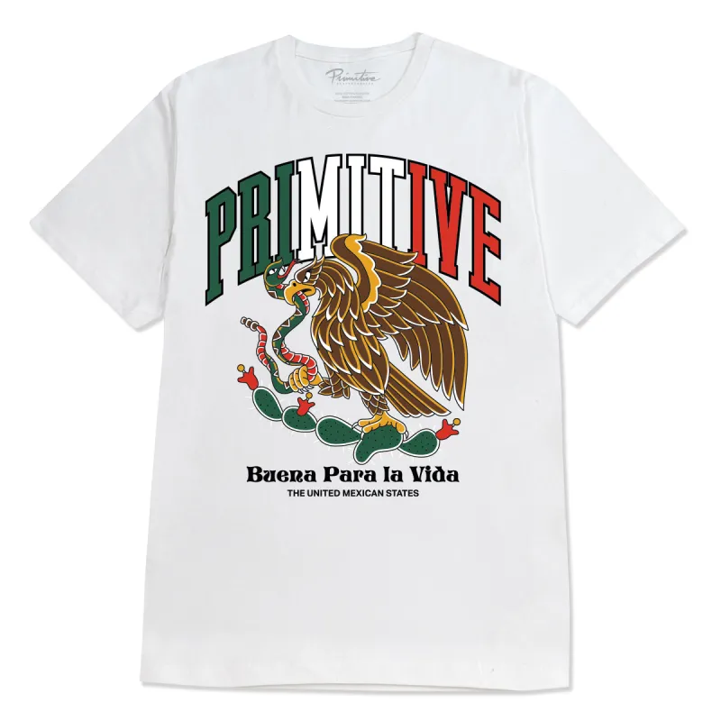 COLLEGIATE MEXICO BOXY TEE sold by Primitive