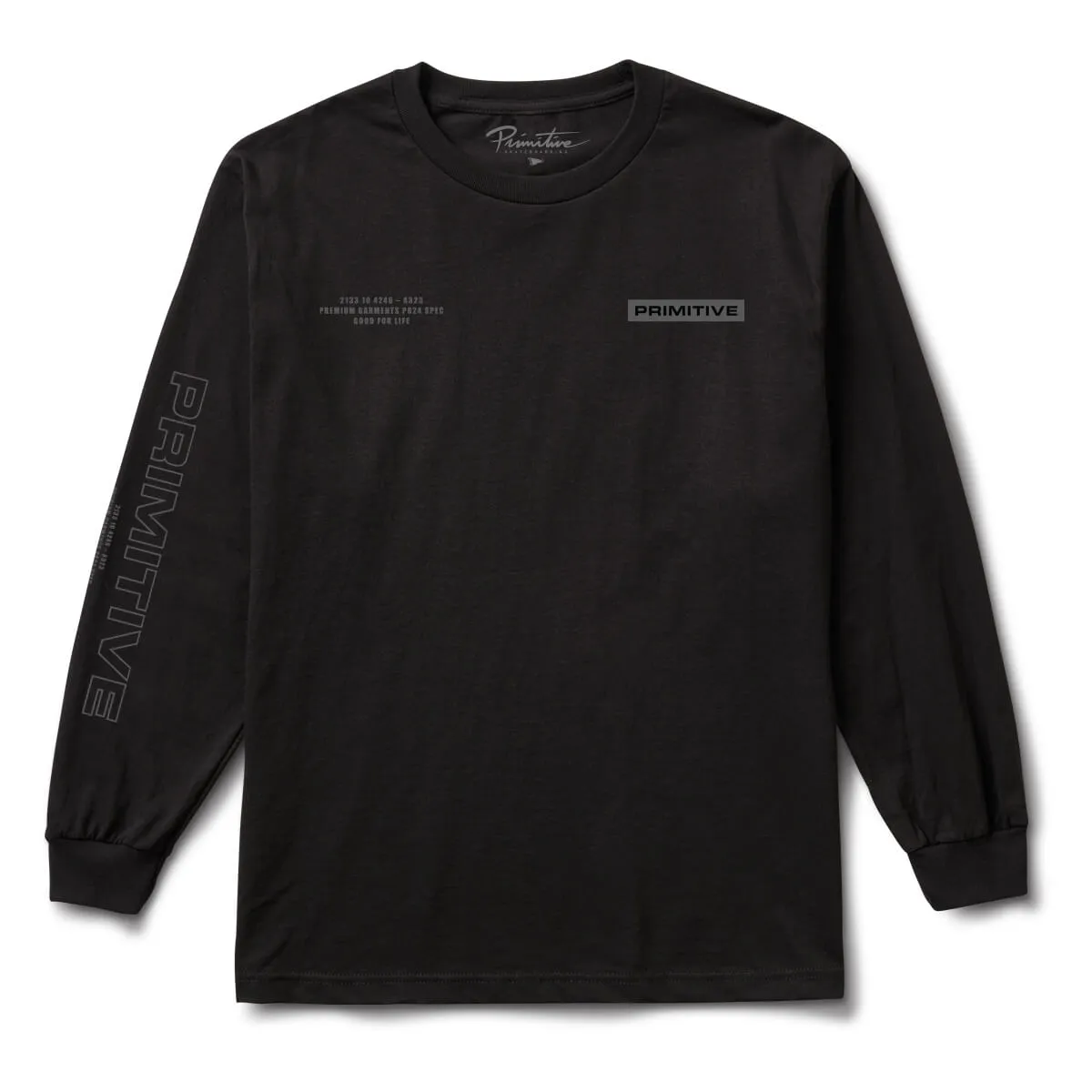 ALERT L/S TEE sold by Primitive product image thumbnail 3