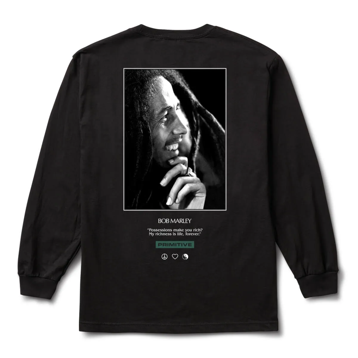 LIFE FOREVER L/S TEE sold by Primitive product image thumbnail 3