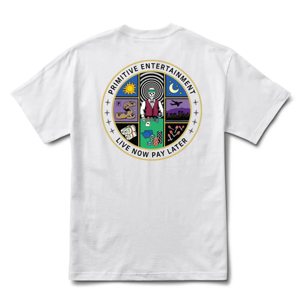 DOUBLE DOWN TEE sold by Primitive product image thumbnail 2