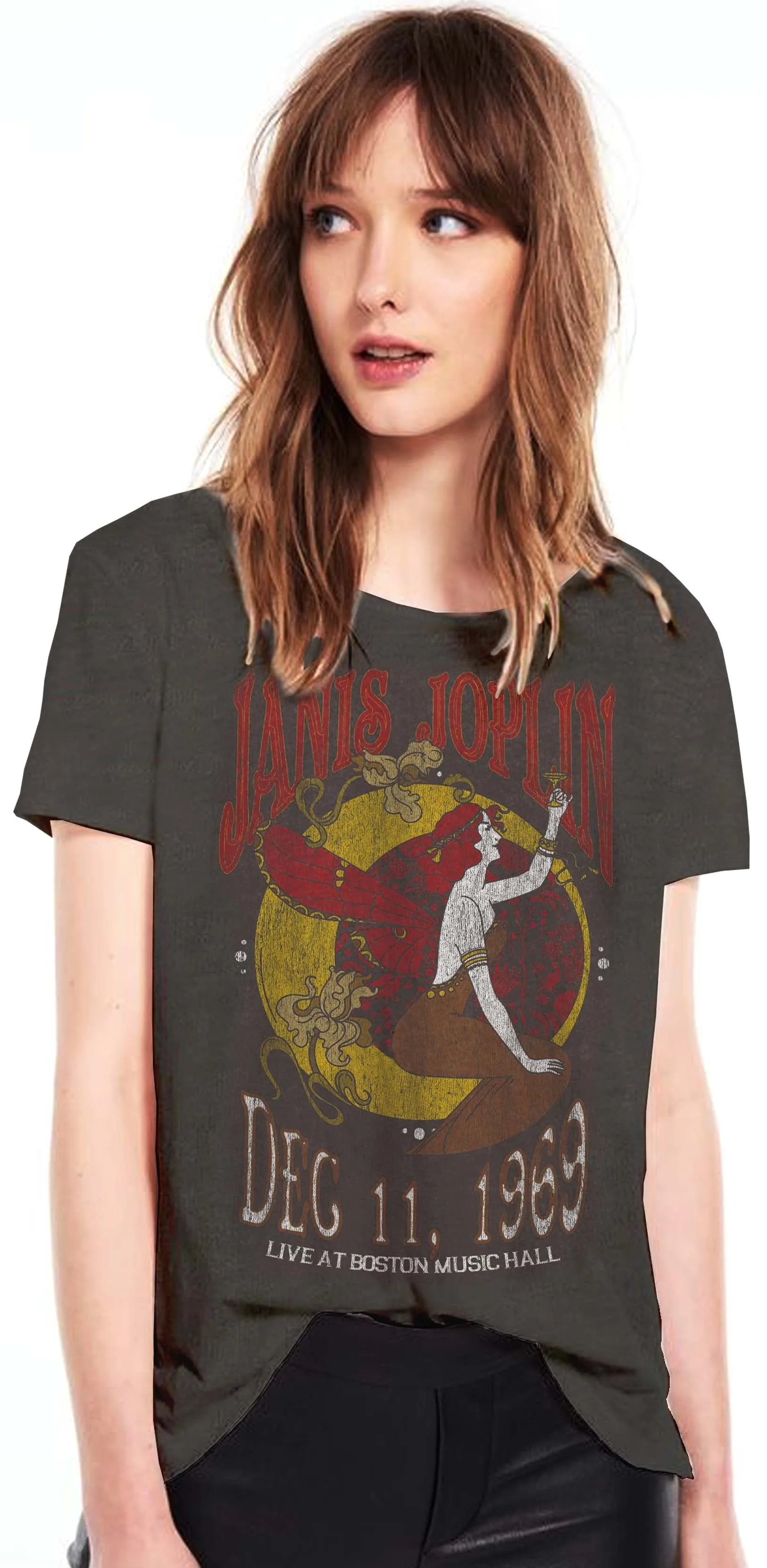 Janis Joplin Faires Tee sold by Prince Peter Collection