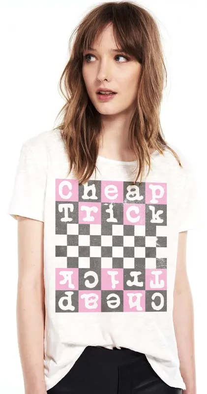 Cheap Trick Checkerboard White sold by Prince Peter Collection