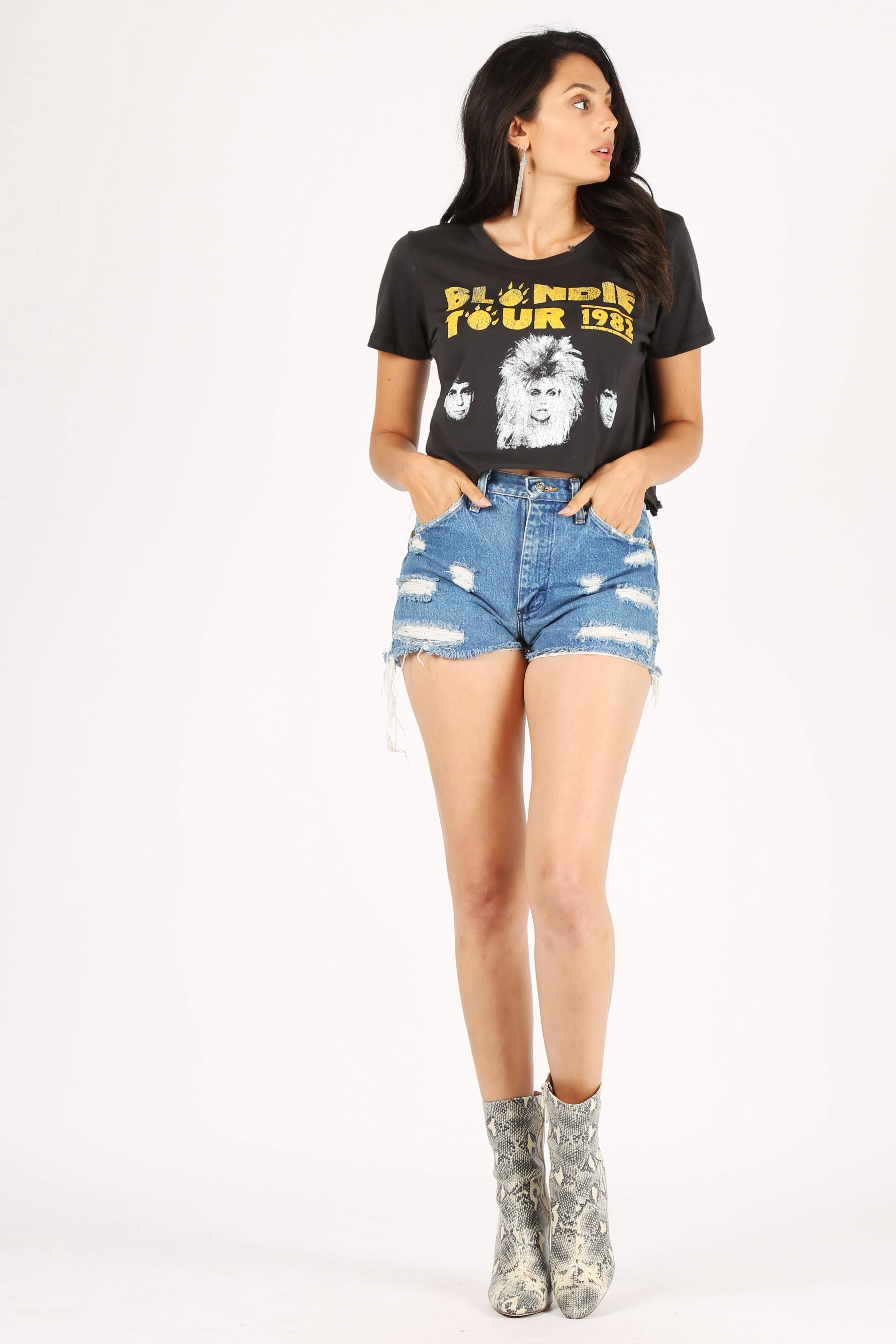 Blondie 1982 Tour Crop sold by Prince Peter Collection