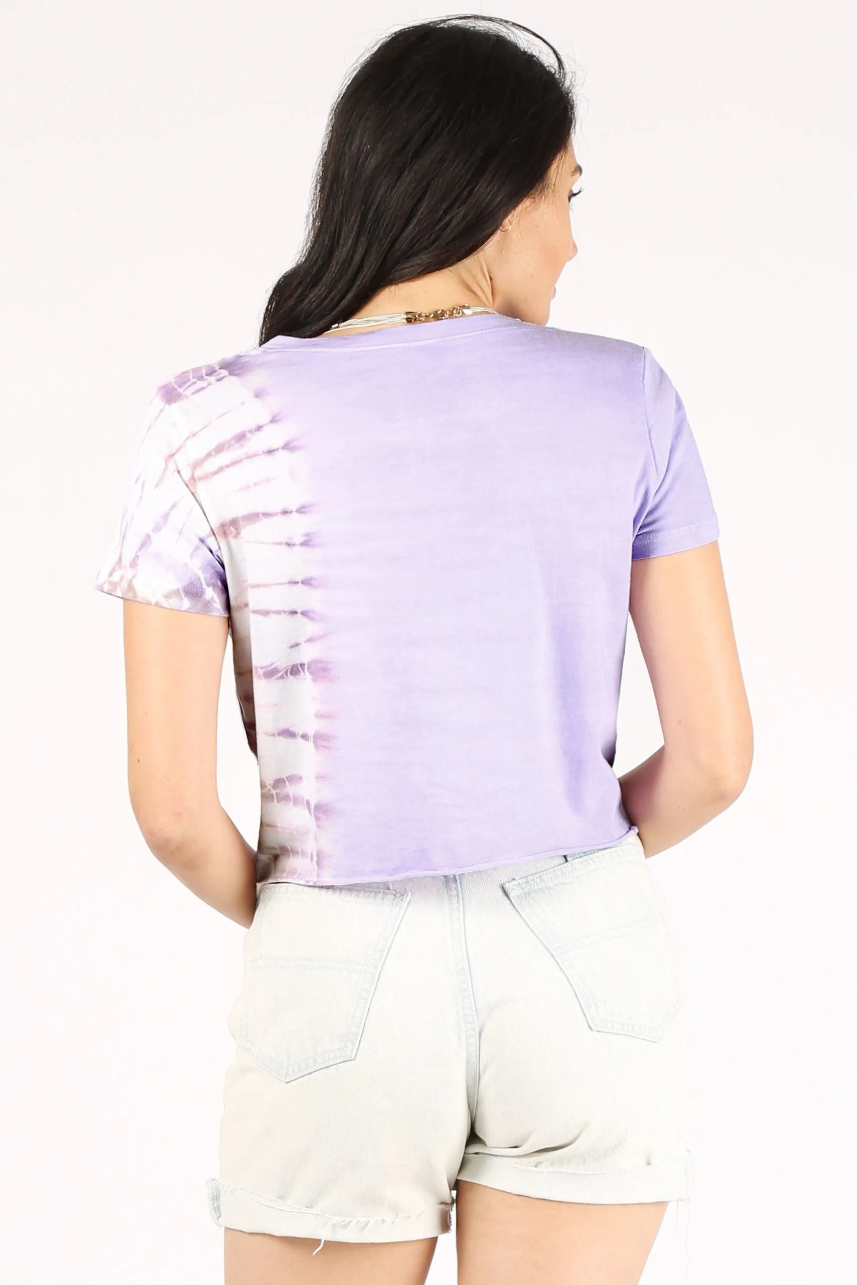 Horizontal Tie-Dye Crop Top sold by Prince Peter Collection product image thumbnail 3