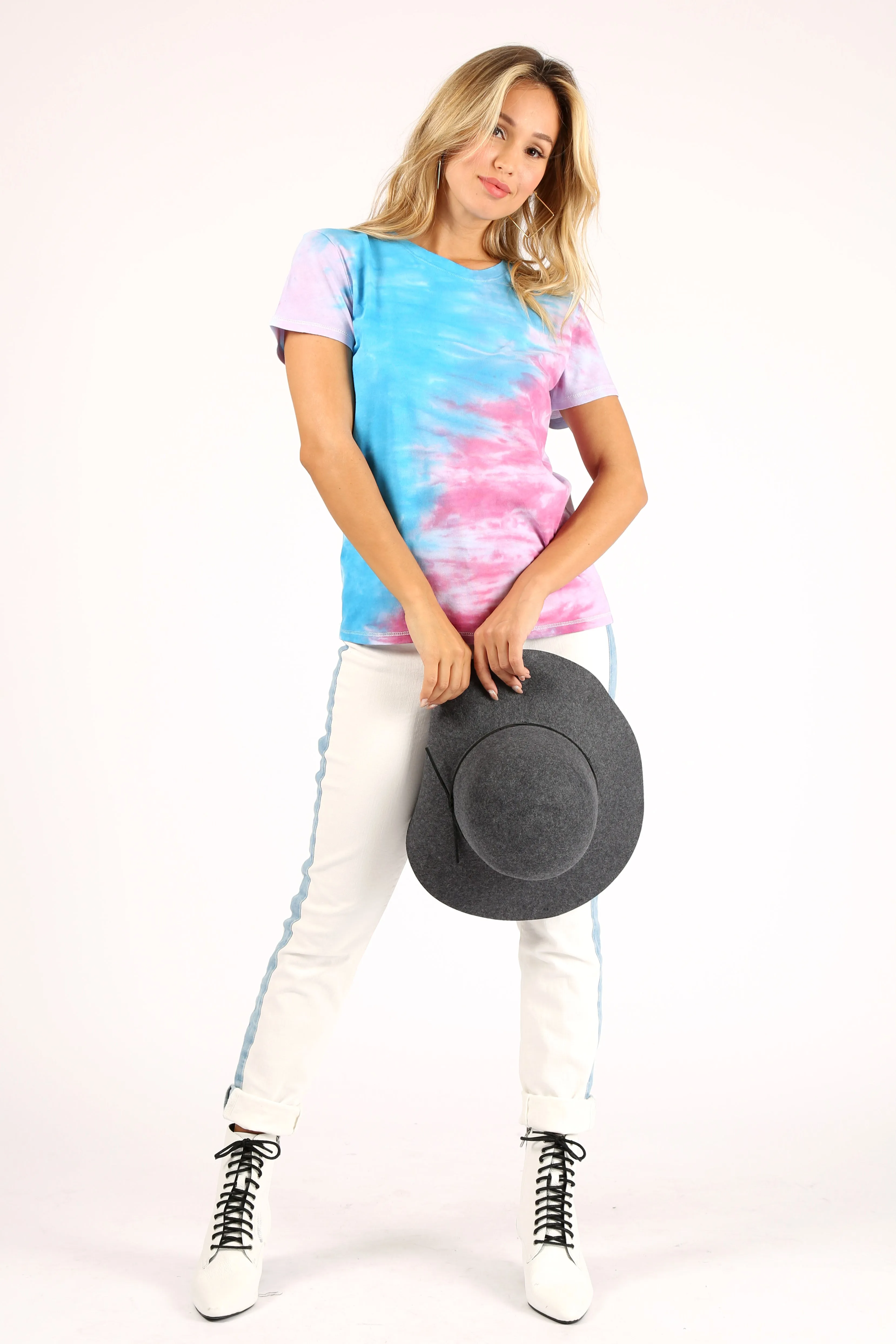 Ice Cream Tie Dye Tee sold by Prince Peter Collection product image thumbnail 3