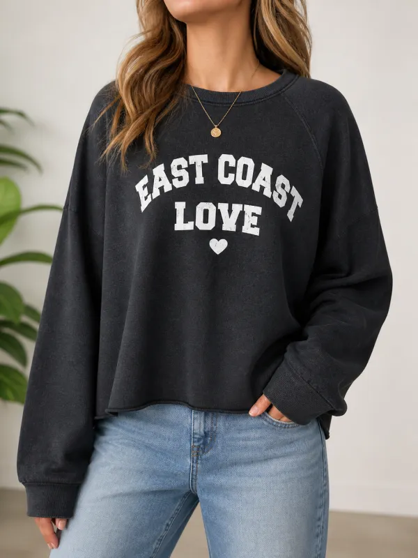 EAST COAST LOVE CROP PULLOVER made by Prince Peter Collection