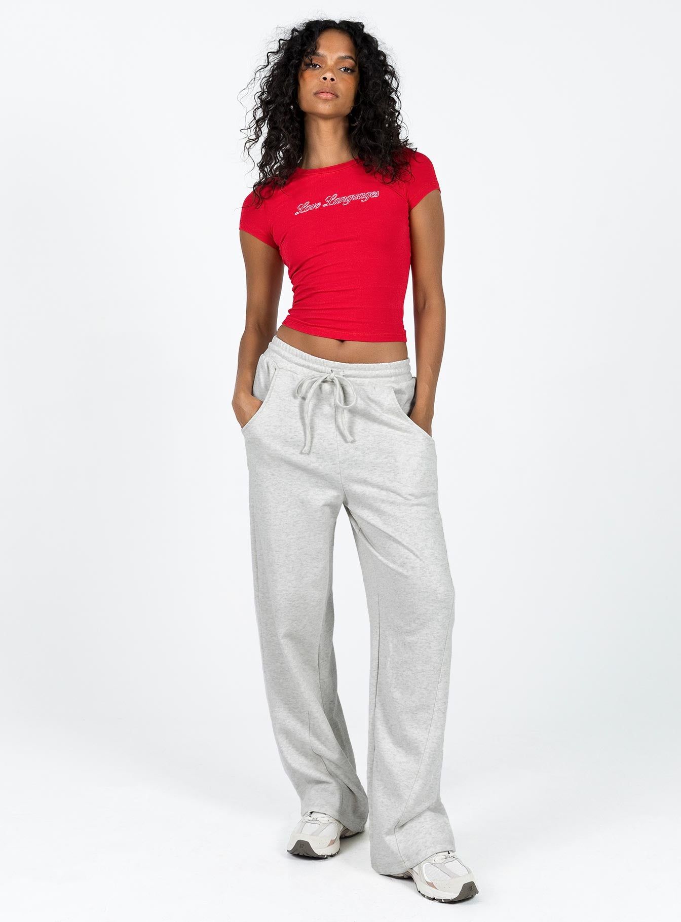 Lanter Pants Grey Marle sold by Princess Polly product image thumbnail 2