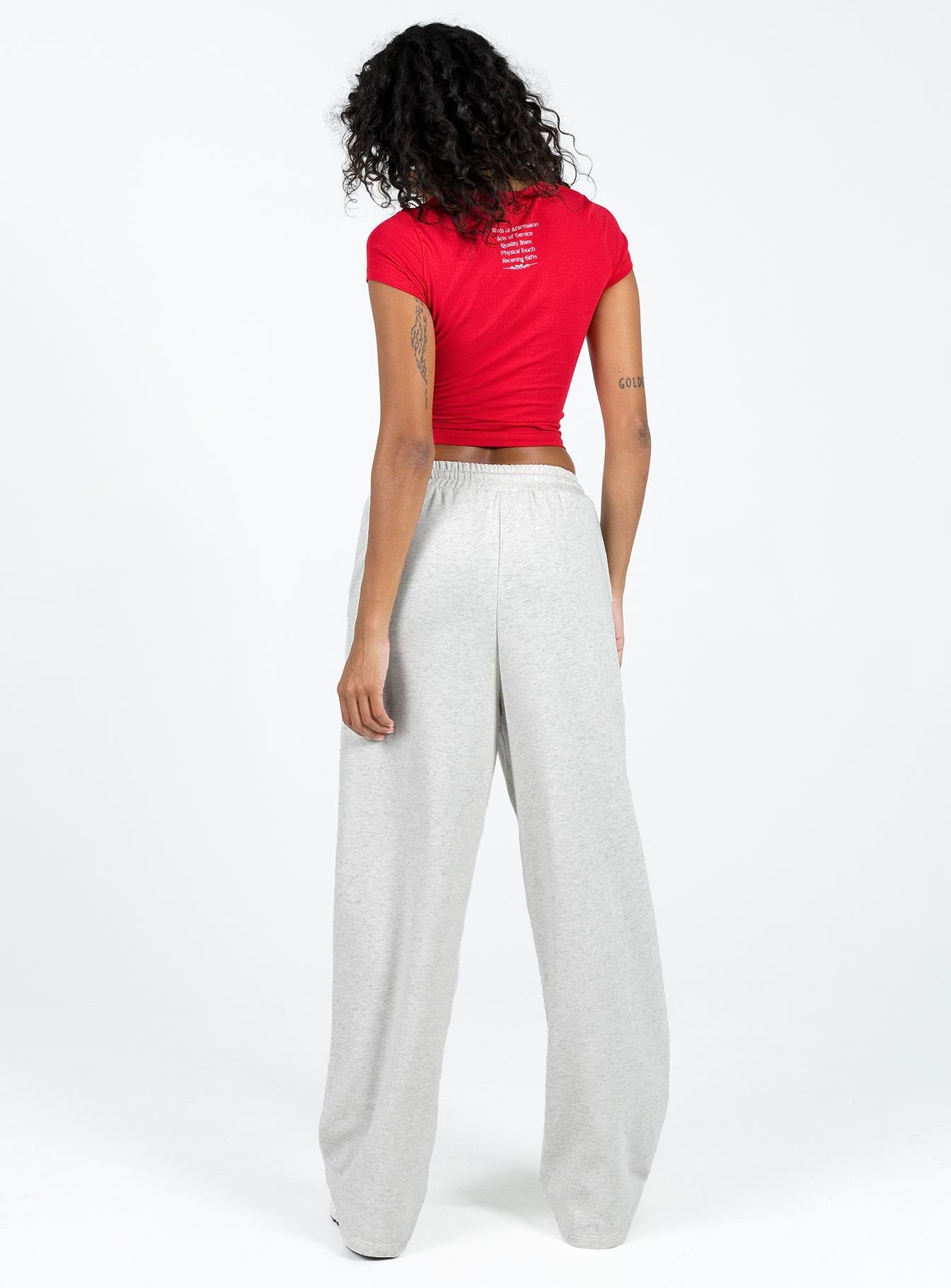 Lanter Pants Grey Marle sold by Princess Polly product image thumbnail 4