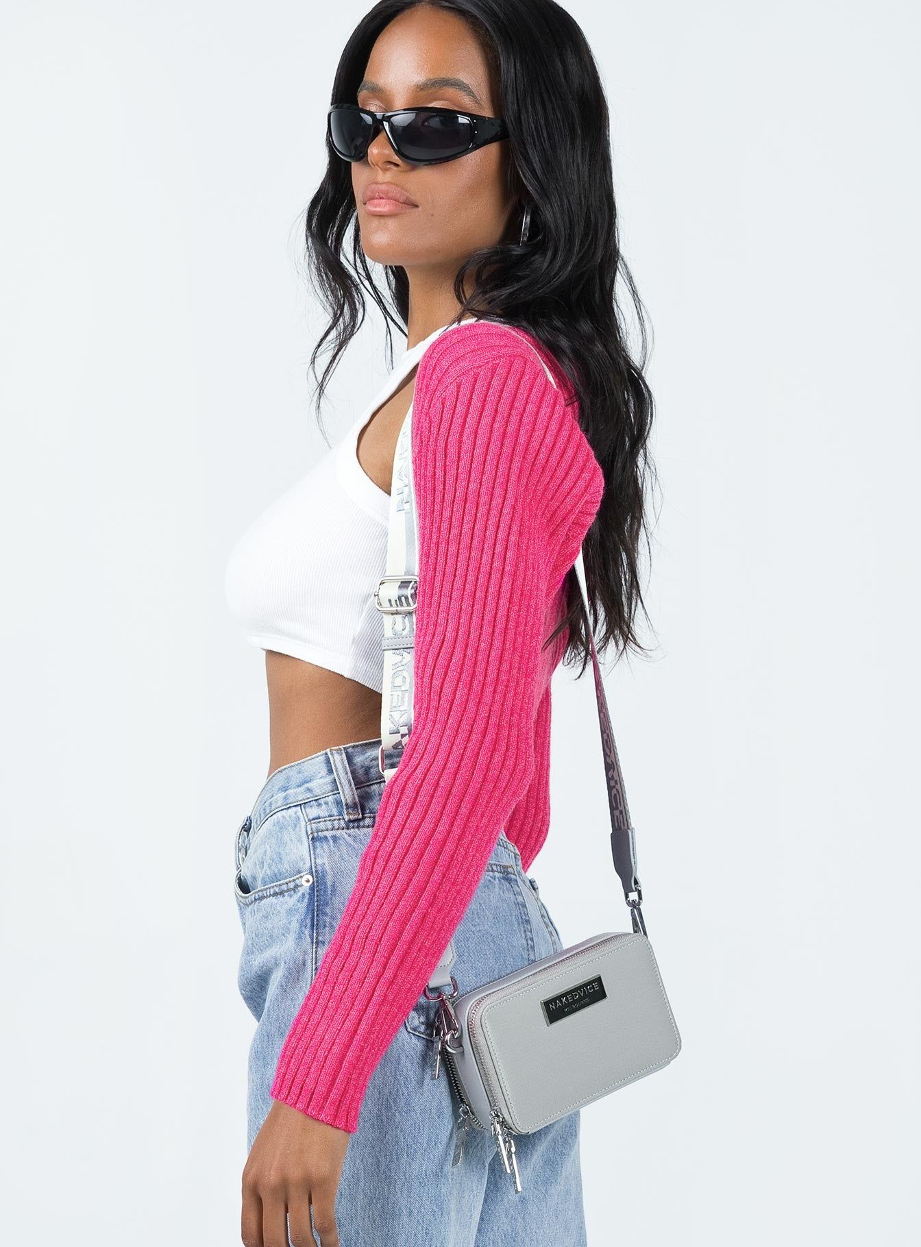Aytan Bolero Sweater Pink sold by Princess Polly product image thumbnail 4