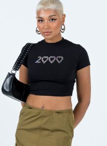 Motel Surtila Top Black sold by Princess Polly