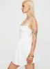 Trynia Mini Dress White sold by Princess Polly