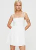 Trynia Mini Dress White sold by Princess Polly