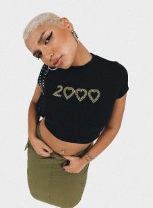 Motel Surtila Top Black sold by Princess Polly