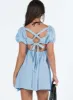 Let's Dance Mini Dress Blue sold by Princess Polly