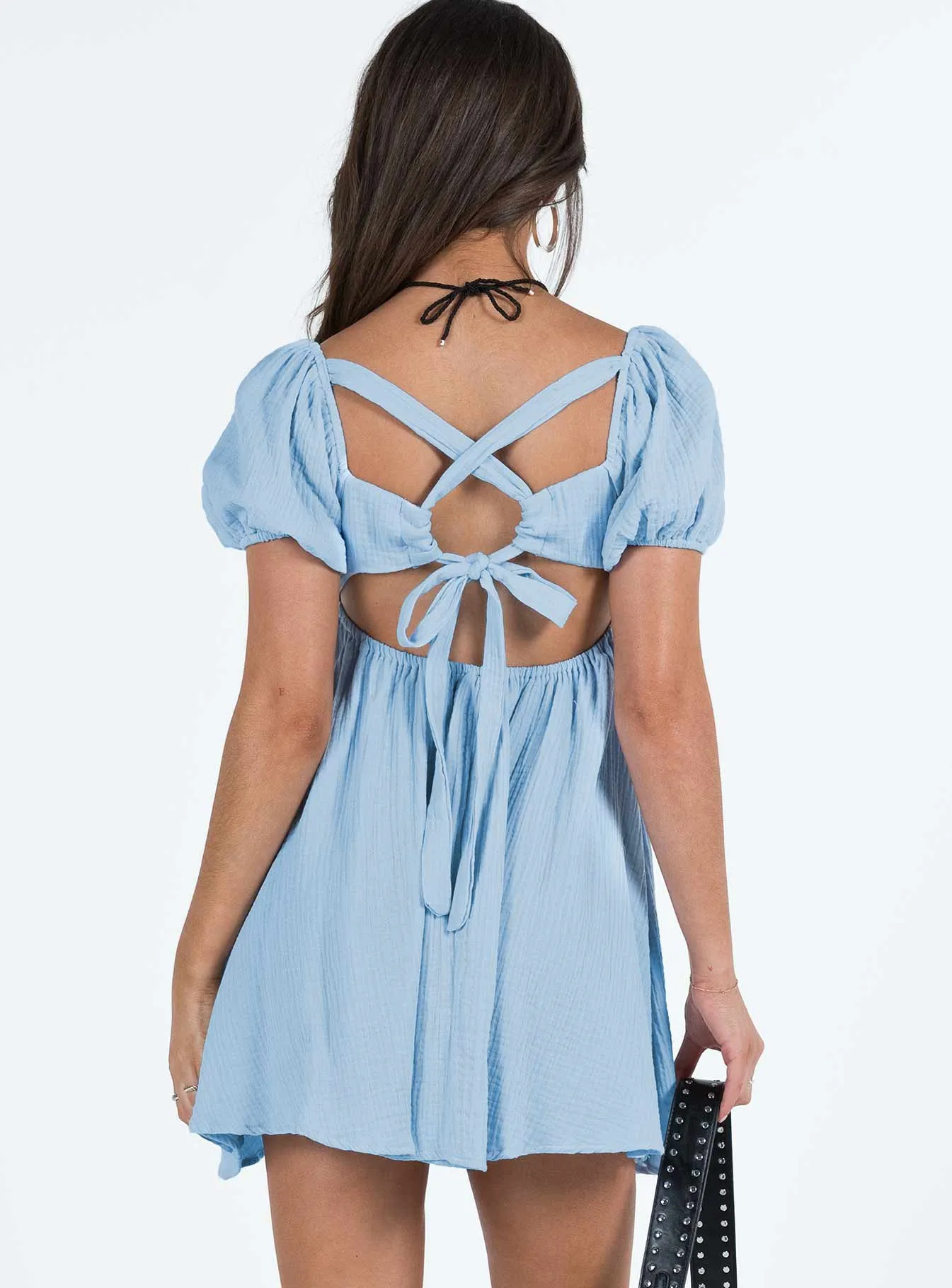 Let's Dance Mini Dress Blue sold by Princess Polly product image thumbnail 5