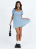 Let's Dance Mini Dress Blue sold by Princess Polly