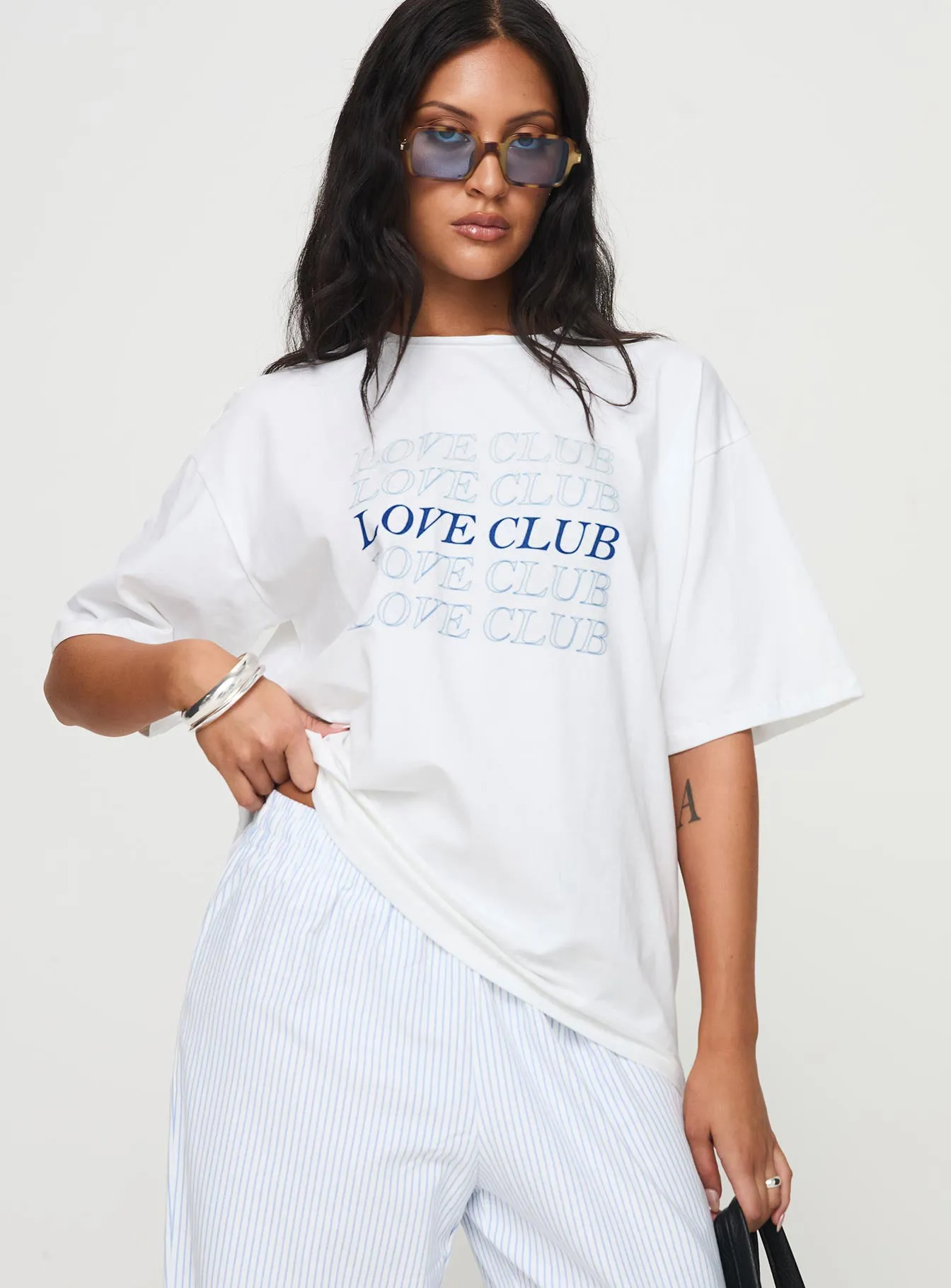 Loveable Tee White sold by Princess Polly product image thumbnail 2