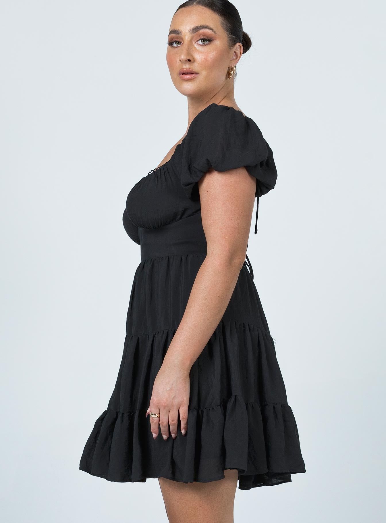 Danny Mini Dress Black sold by Princess Polly product image thumbnail 5