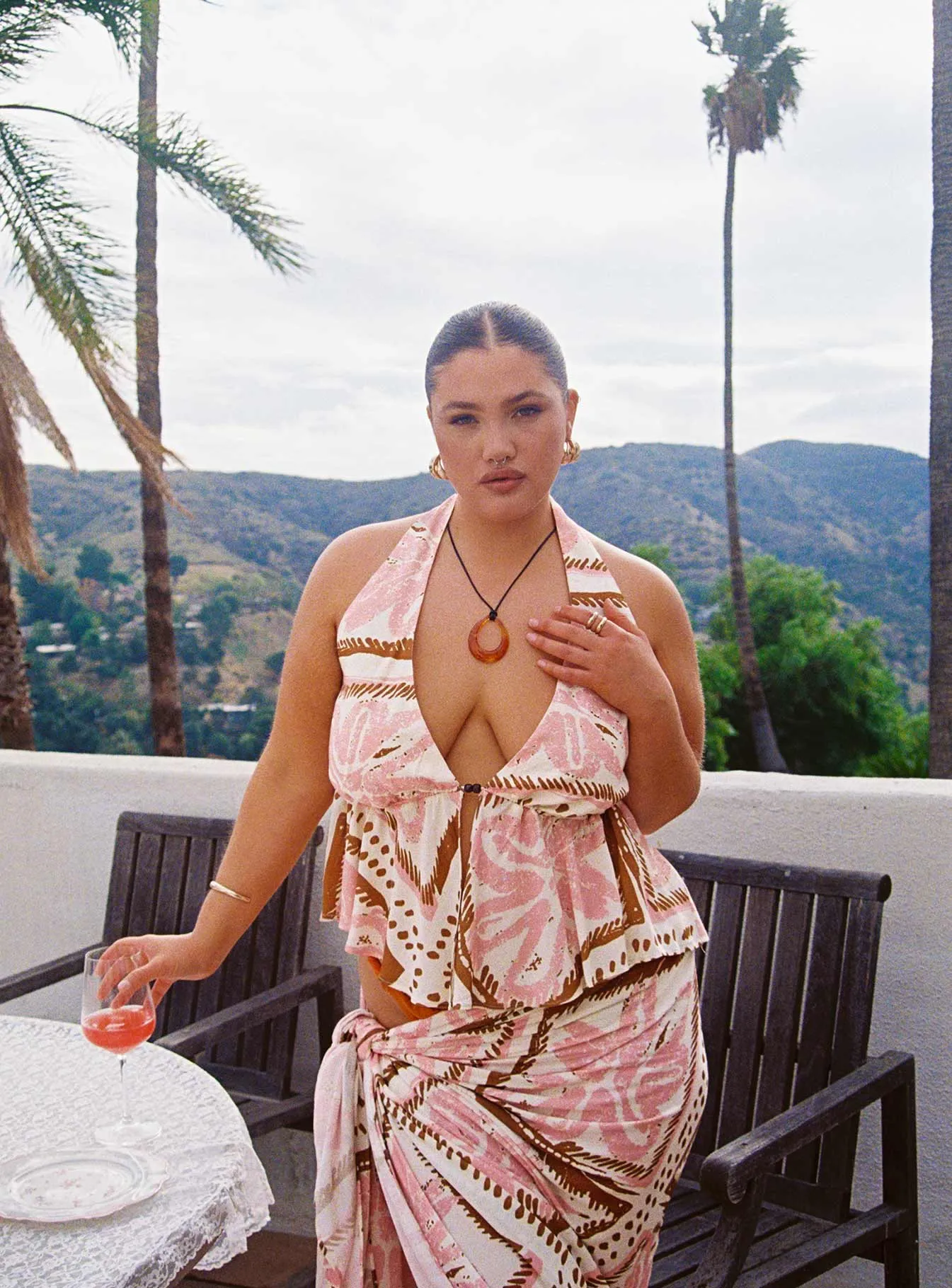 Alessio Halter Top Multi Curve sold by Princess Polly product image thumbnail 3