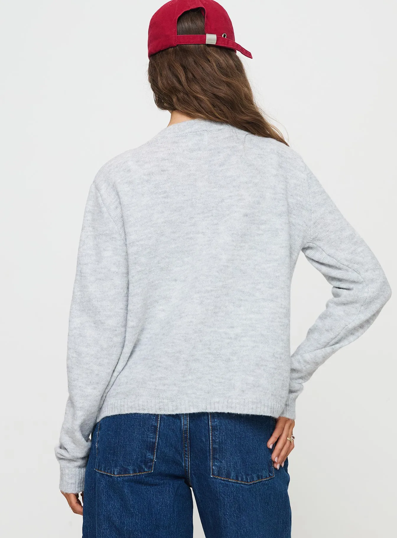 Denmark Cardigan Grey sold by Princess Polly product image thumbnail 5