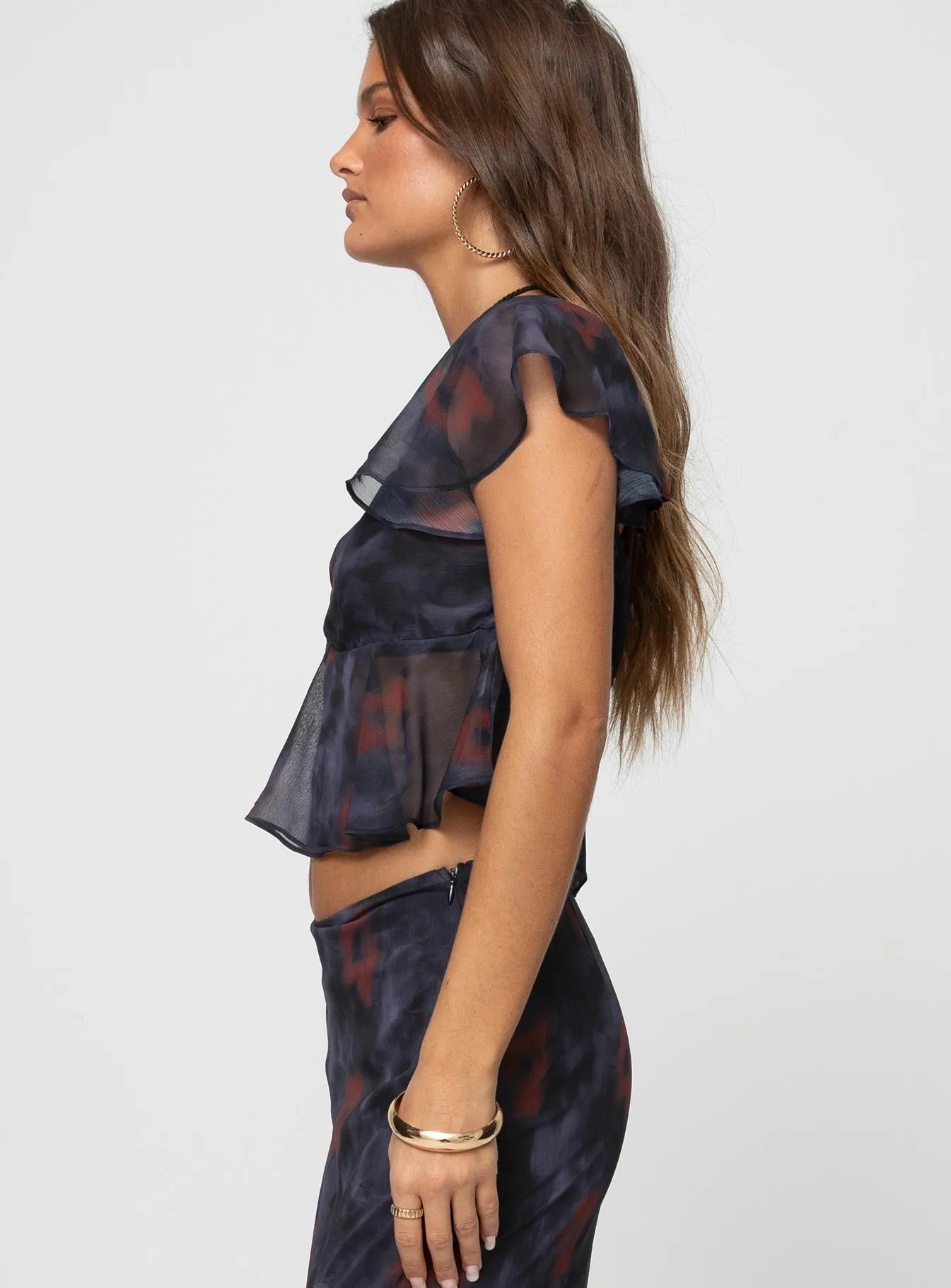 Kelber Top Purple / Multi sold by Princess Polly product image thumbnail 4