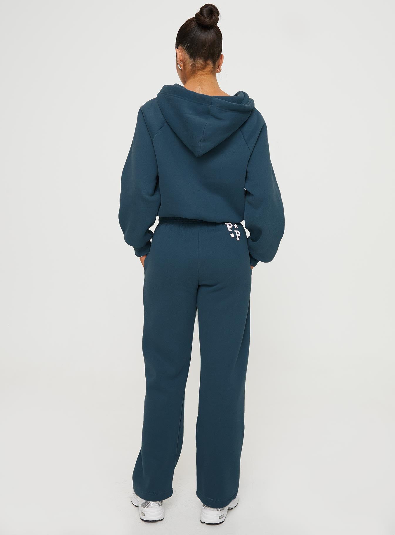 Princess Polly Track Pants Navy / Red sold by Princess Polly product image thumbnail 5