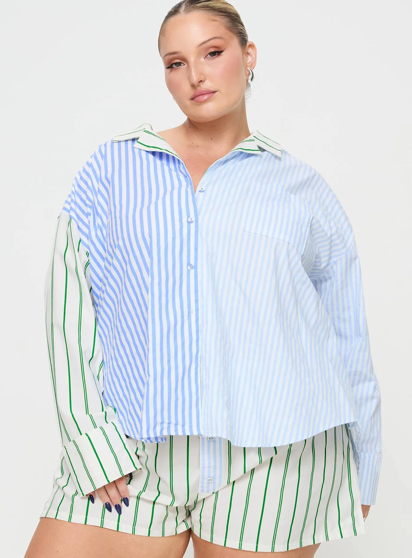 Get The Picture Shirt Multi Curve sold by Princess Polly product image thumbnail 2