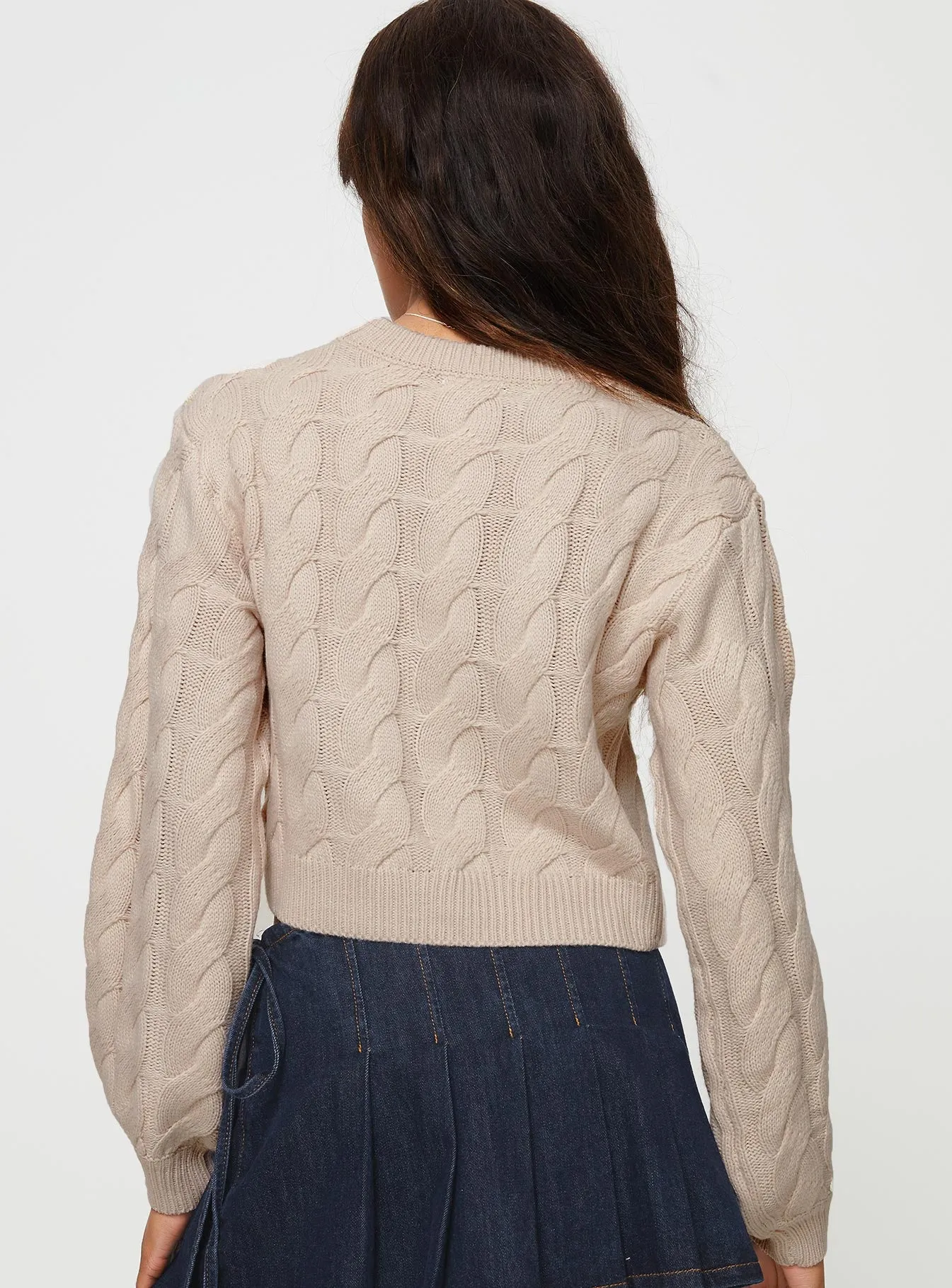 Thekla Sweater Beige sold by Princess Polly product image thumbnail 5