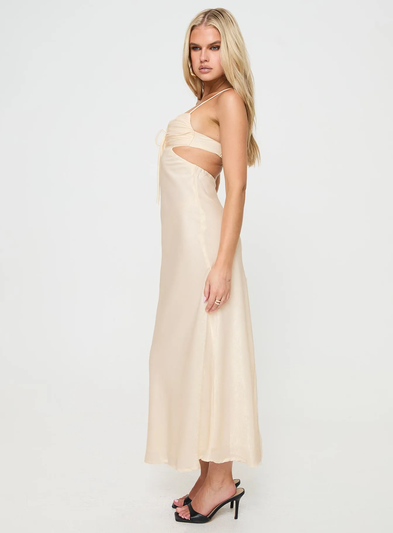 Durand Maxi Dress Cream sold by Princess Polly product image thumbnail 4