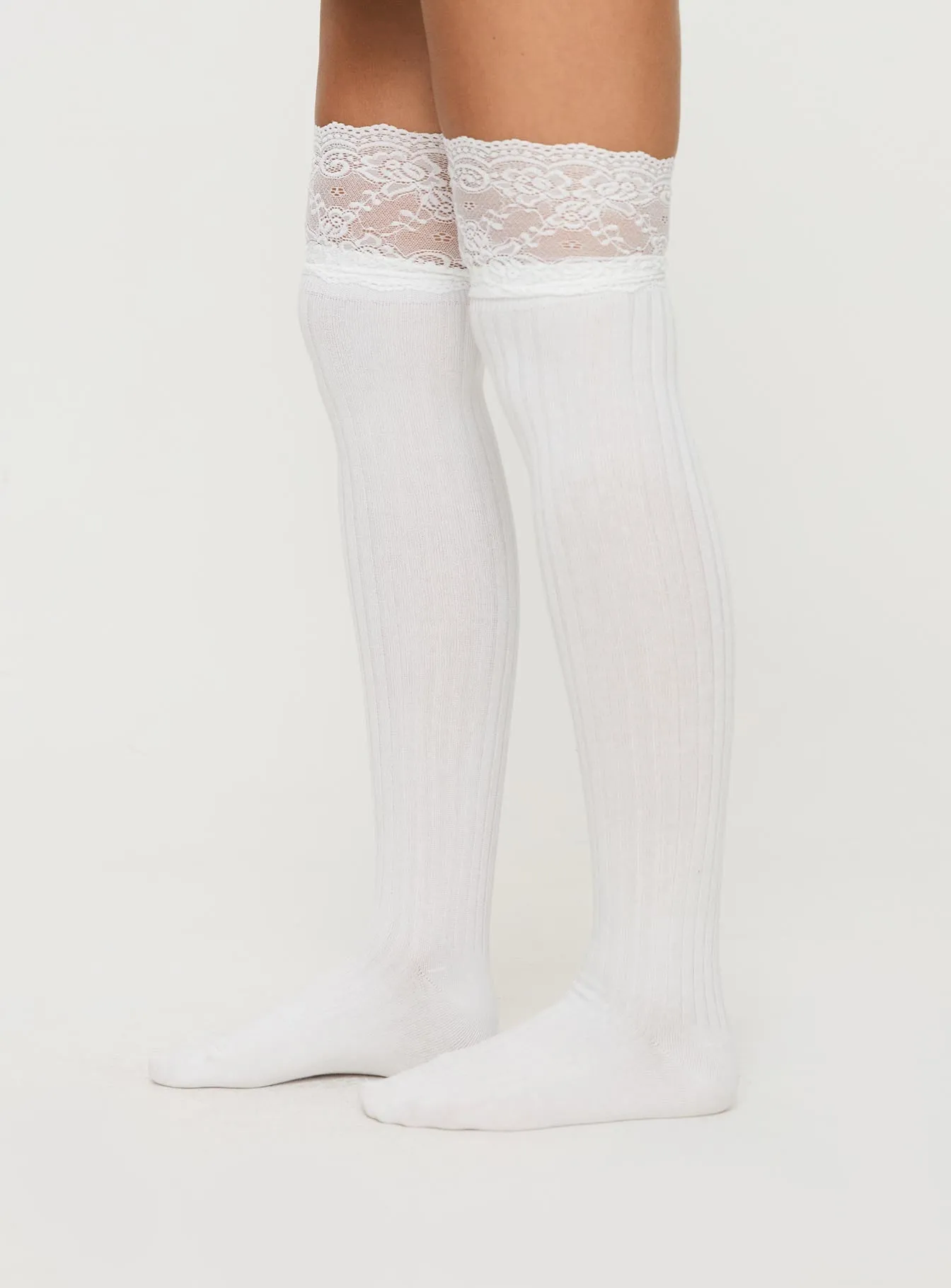 Korbin Socks White sold by Princess Polly product image thumbnail 3