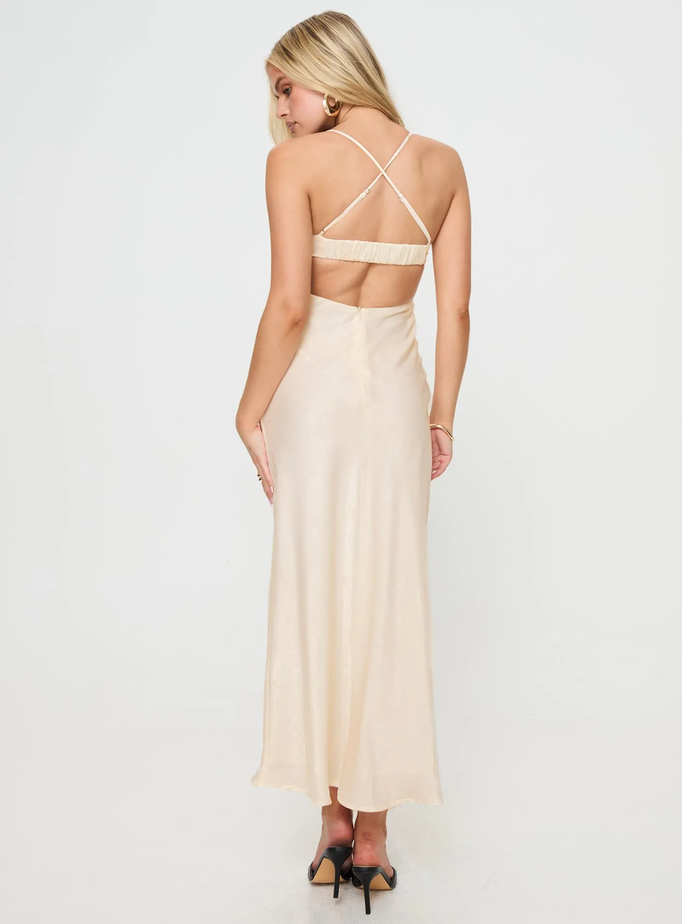 Durand Maxi Dress Cream sold by Princess Polly product image thumbnail 5