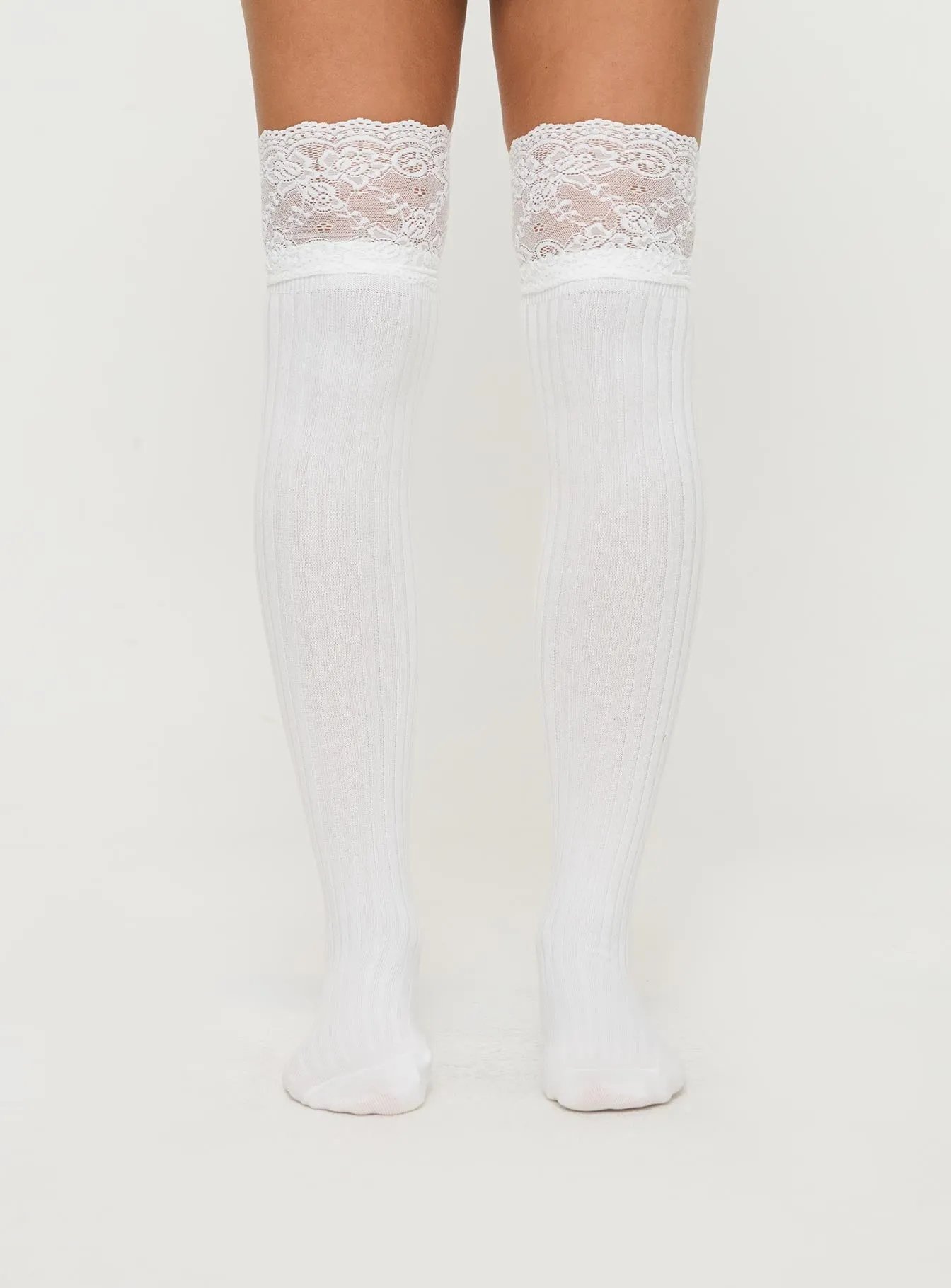 Korbin Socks White sold by Princess Polly product image thumbnail 2