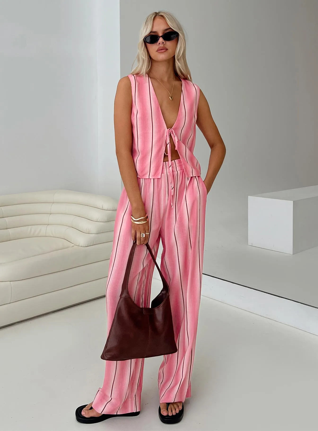 Gentle Pants Pink sold by Princess Polly