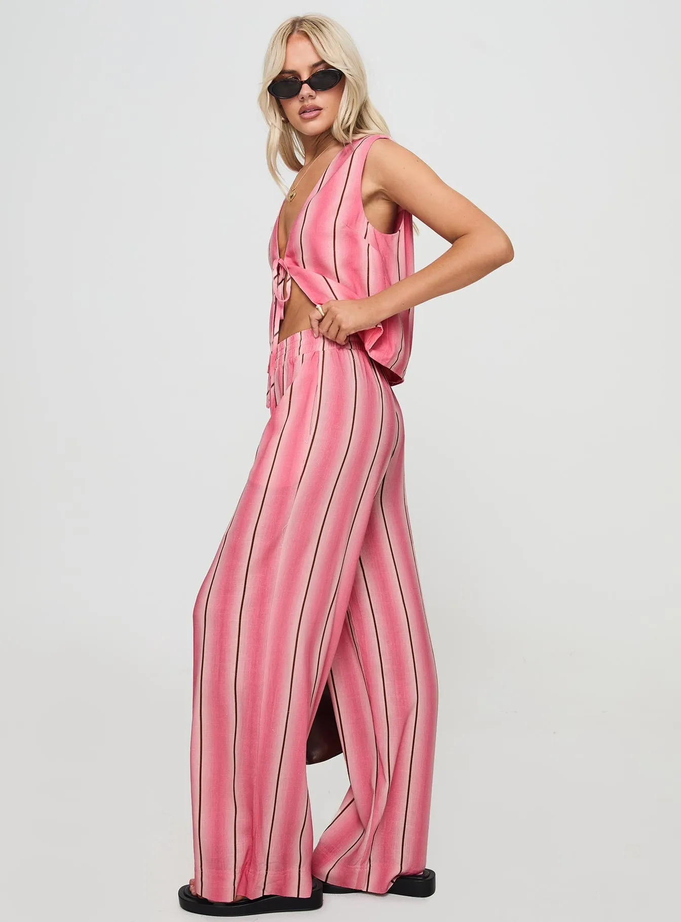 Gentle Pants Pink sold by Princess Polly product image thumbnail 4