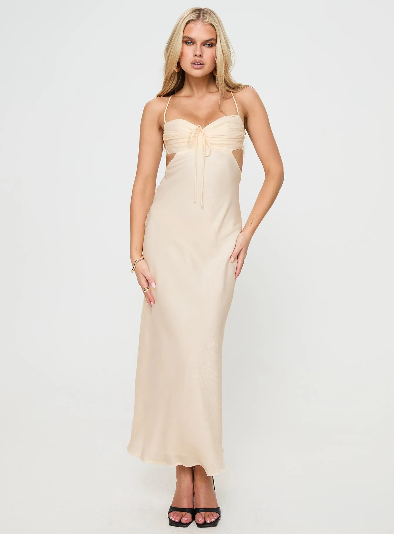 Durand Maxi Dress Cream sold by Princess Polly product image thumbnail 2