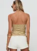 Fayez Top Diagonal Stripe Yellow sold by Princess Polly