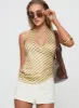 Fayez Top Diagonal Stripe Yellow sold by Princess Polly