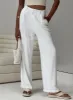 Brenda Linen Blend Pants White sold by Princess Polly
