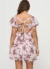 Let's Dance Mini Dress Cream Floral sold by Princess Polly