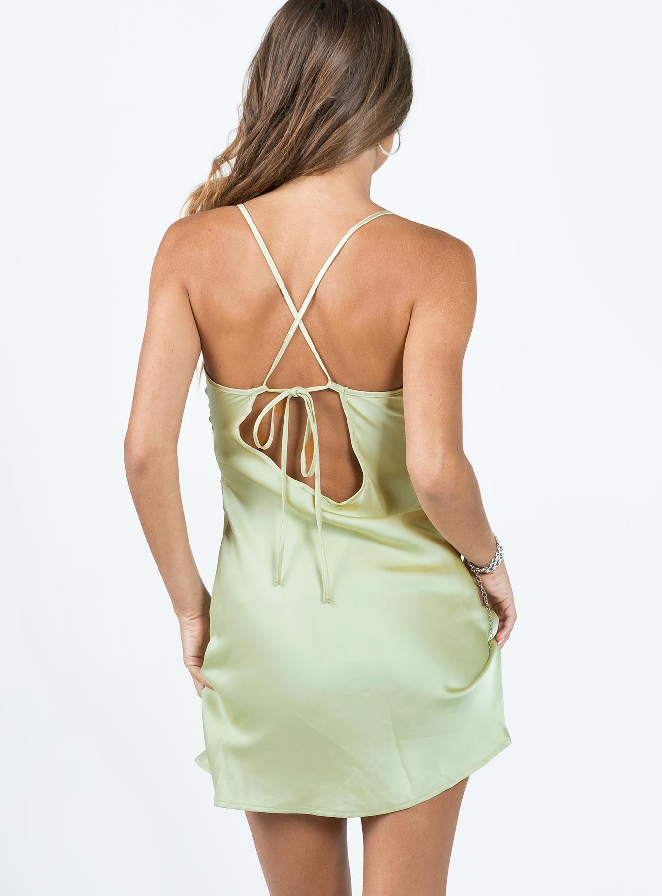 Treasure Mini Dress Sage sold by Princess Polly product image thumbnail 5