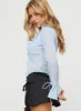 Tomek Long Sleeve Top Blue sold by Princess Polly