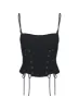 Kiss And Tell Top Black sold by Princess Polly