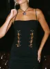Kiss And Tell Top Black sold by Princess Polly
