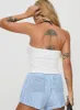Brekke Strapless Top White sold by Princess Polly