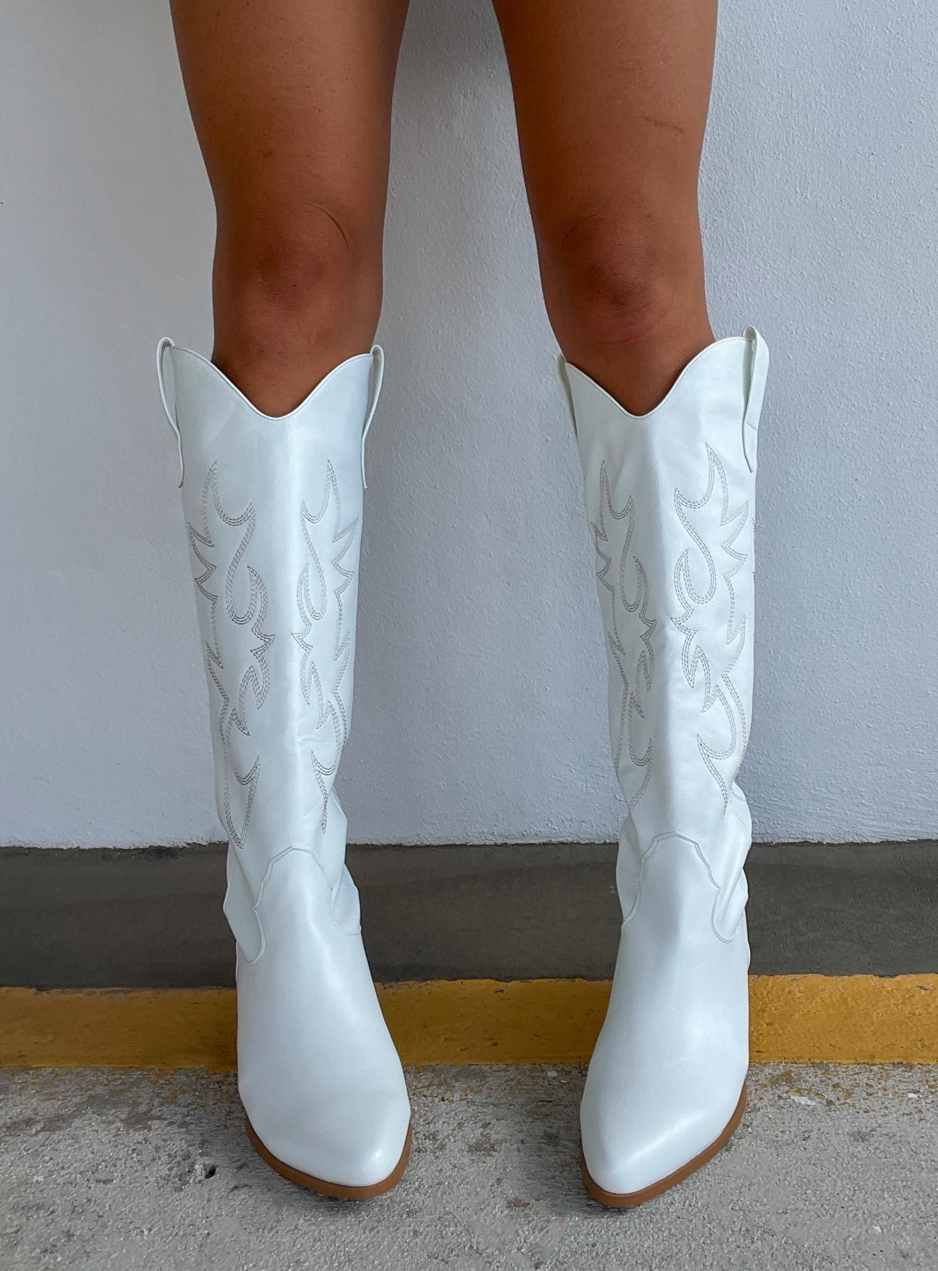 Billini Urson Boots White sold by Princess Polly product image thumbnail 12