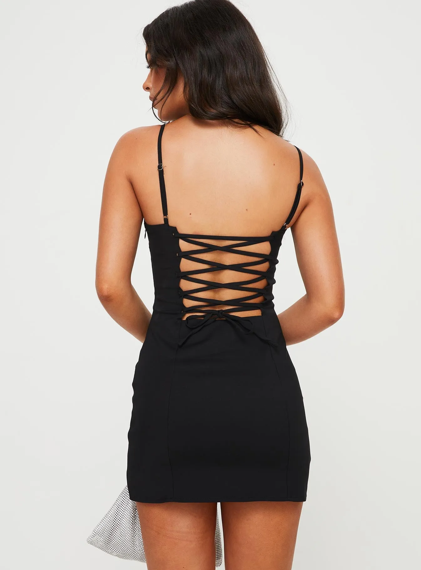 Dia Mini Dress Black sold by Princess Polly product image thumbnail 5