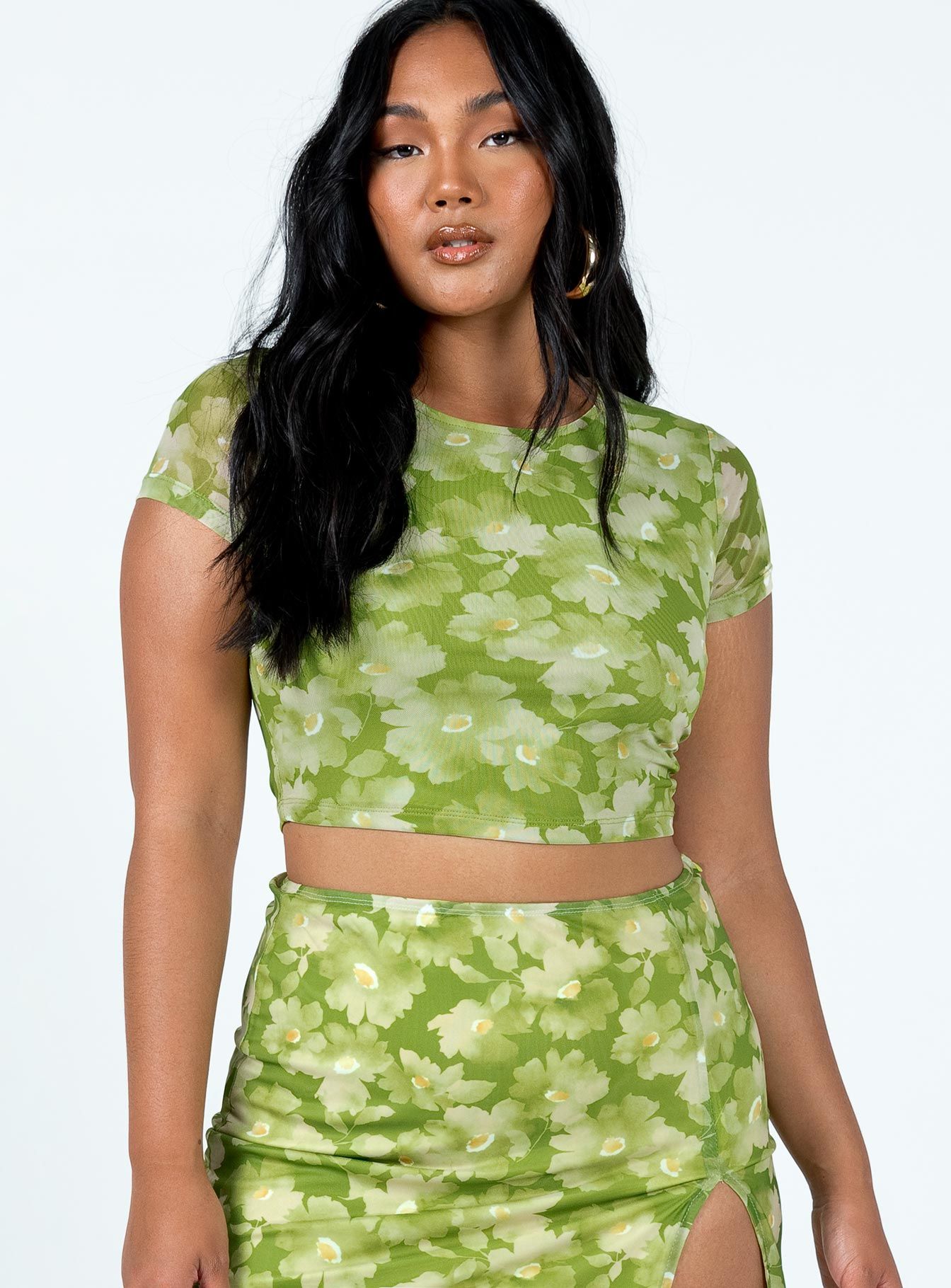 Piama Top Green sold by Princess Polly product image thumbnail 2